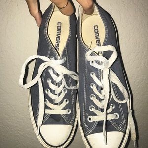 Navy Blue All Star Low Top Converse